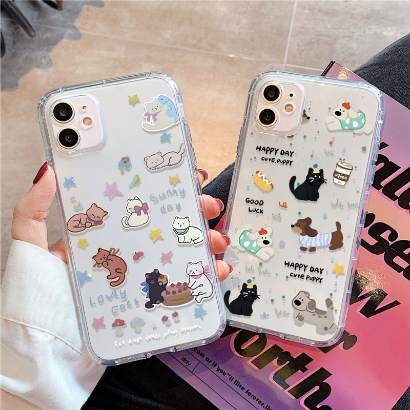 Lovely Fishes Clear Phone Case - Apple Iphone 15 ulasan dan harga