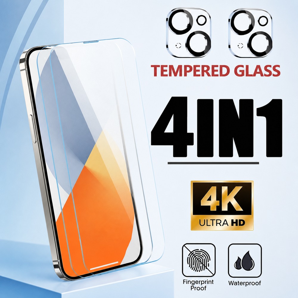 2+2PCS Tempered Glass For Real - Realme Gt 6 ulasan dan harga