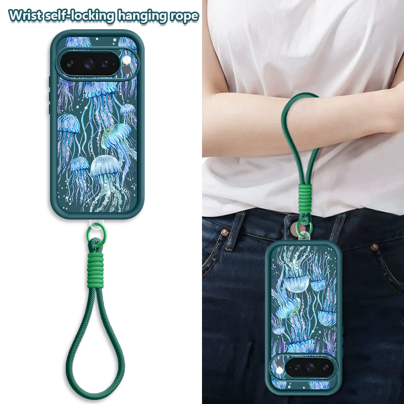 Humpback Whale Print Wrist Str - Google Pixel 9 ulasan dan harga