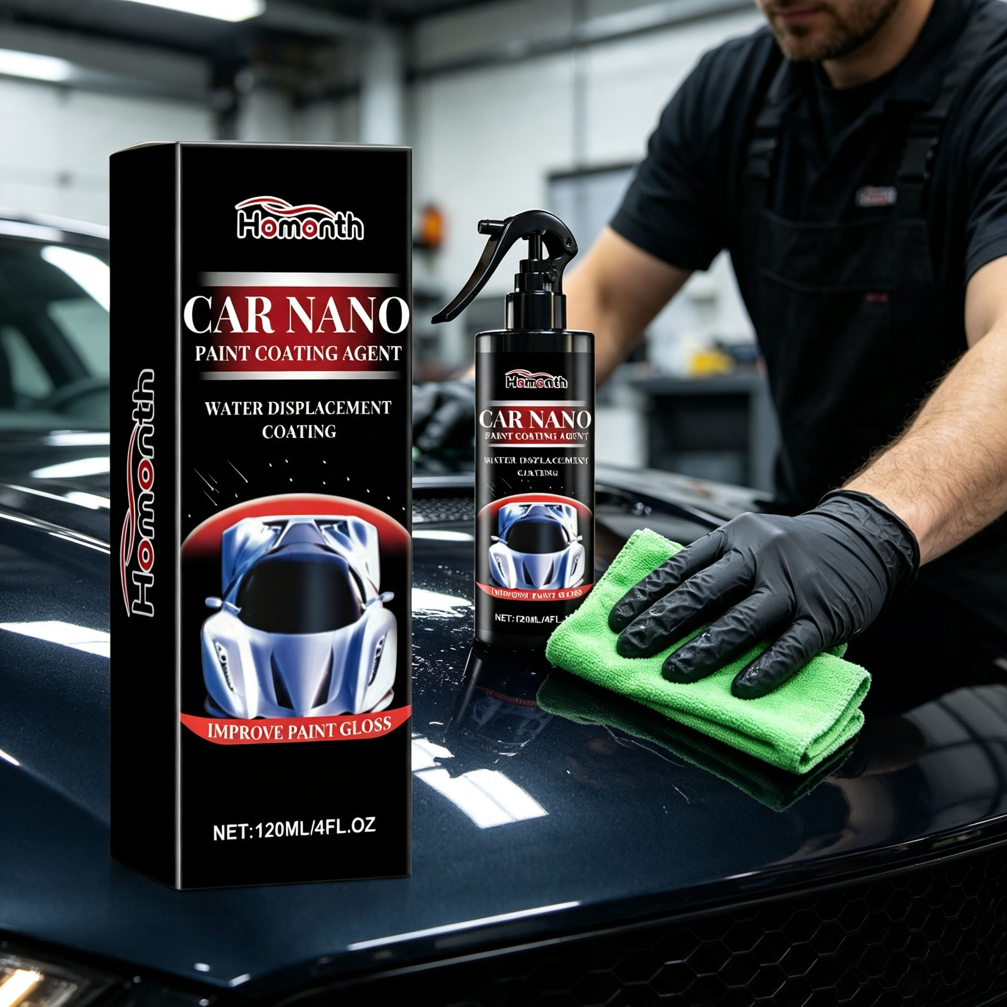 Homonth Car Nano Coating Spray - Nano Liquid Coating ulasan dan harga