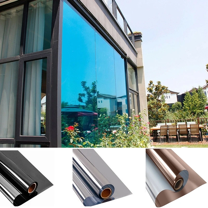 House Window Privacy Film Adhe - Privacy Screen Protector ulasan dan harga