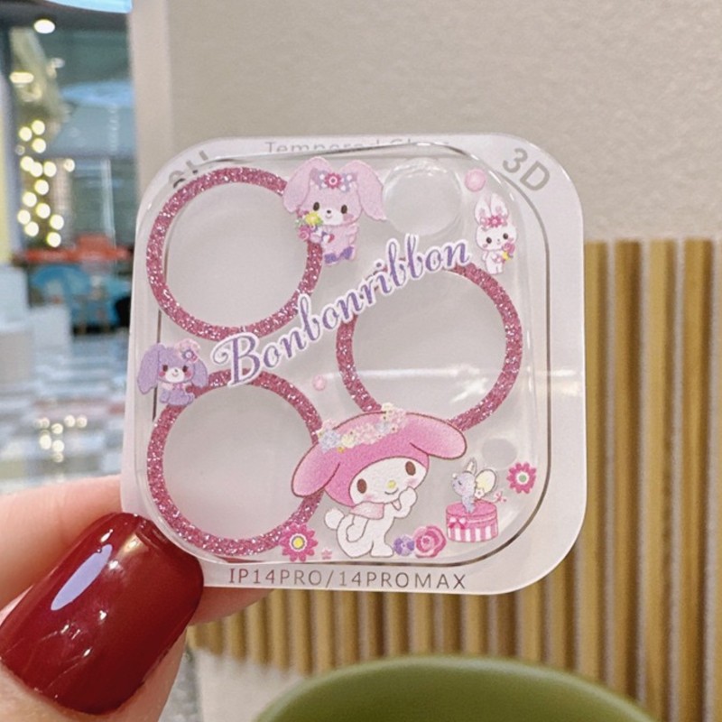 Sanrio Hello Kitty Kuromi Glit - Tempered Glass Screen 9H ulasan dan harga