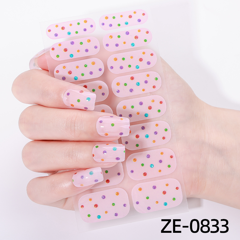 16Tips Full Cover Nail Sticker - Full Cover Adhesive ulasan dan harga