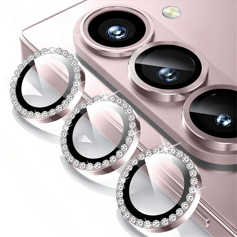 3D Rhinestone Sparkling 9H Len - Tempered Glass Screen 9H ulasan dan harga